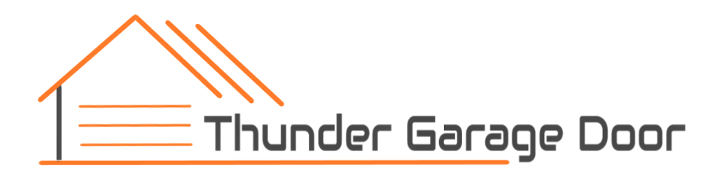 Thunder Garage Door Logo